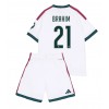 Real Madrid Brahim Diaz #21 Hjemmedraktsett Barn 2026-27 Kortermet (+ korte bukser)
